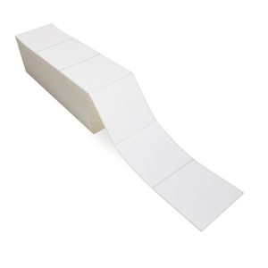 White folding ramp with a stepped design.