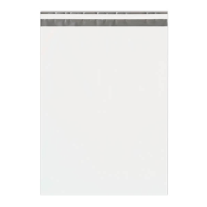 A blank white notepad with a black spiral binding at the top.
